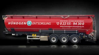 Beschriftung Lkw Aufliger Tank 3