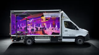 Transporterbeschriftung Sprinter Koffer